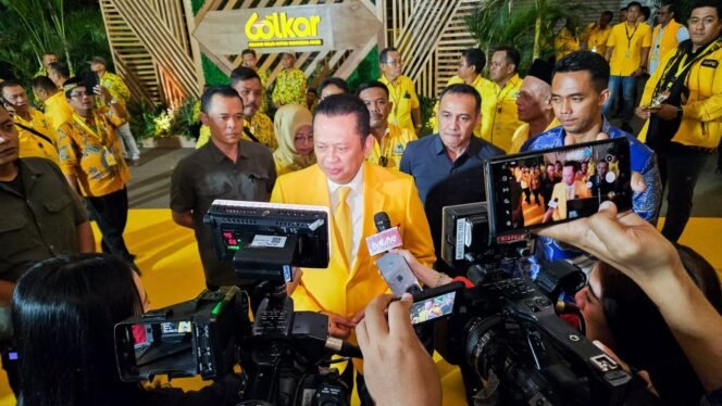 
					Anggota DPR RI sekaligus Wakil Ketua Umum Partai Golkar Bambang Soesatyo.