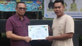 Badan eksekutif mahasiswa (BEM) Fakultas Pertanian Universitas Lancang Kuning sukses gelar acara kemah kerja bakti sosial mahasiswa(KKBSM) Di desa Sibiruang.