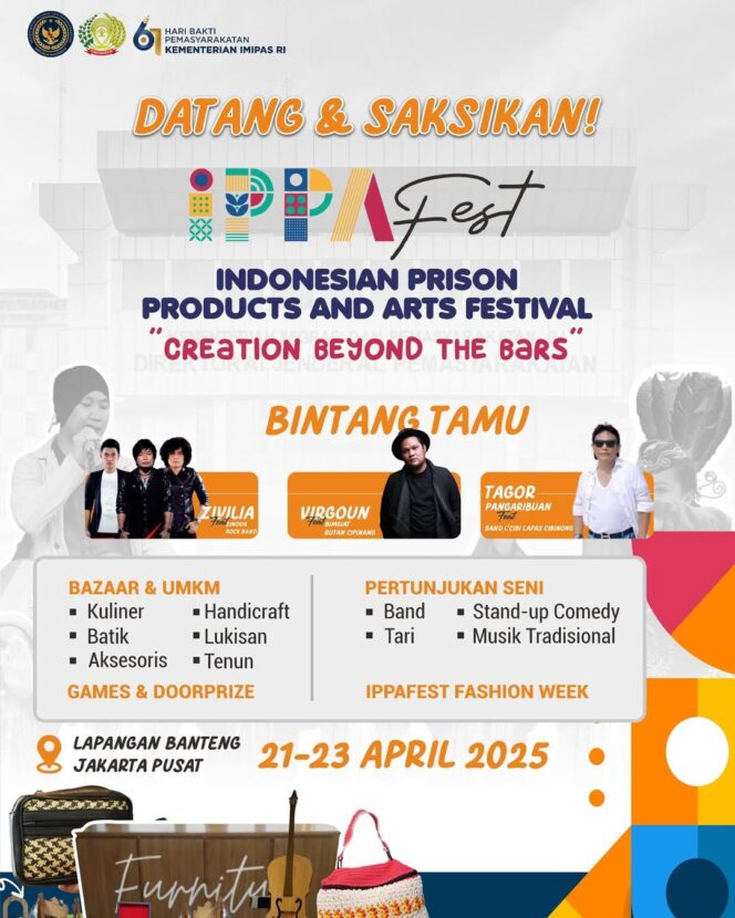 
					IPPAFest 2025: Panggung Kreativitas dan Harapan dari Balik Jeruji