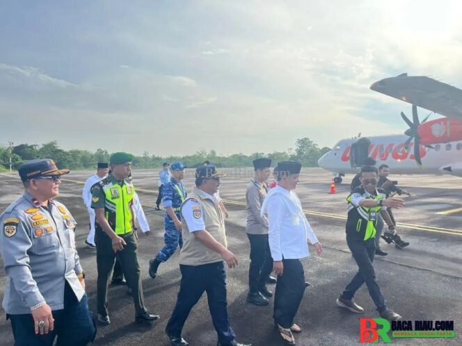 
					Pertama kalinya Dalam Sejarah ,Feeder Haji Bandara Tuanku Tambusai, Kabupaten Rokan Hulu Resmi Dilaksanakan 