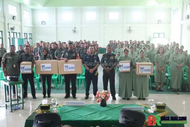 
					Bangun Masa Depan bersama Asabri,Kodim 0313/KPR Lakukan Sosialisasi