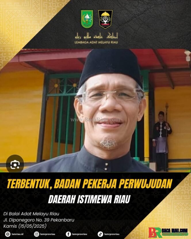 
					LAMR Mengeluarkan SK Badan Pekerja Perwujudan Daerah Istimewa (BPP DIR ) 