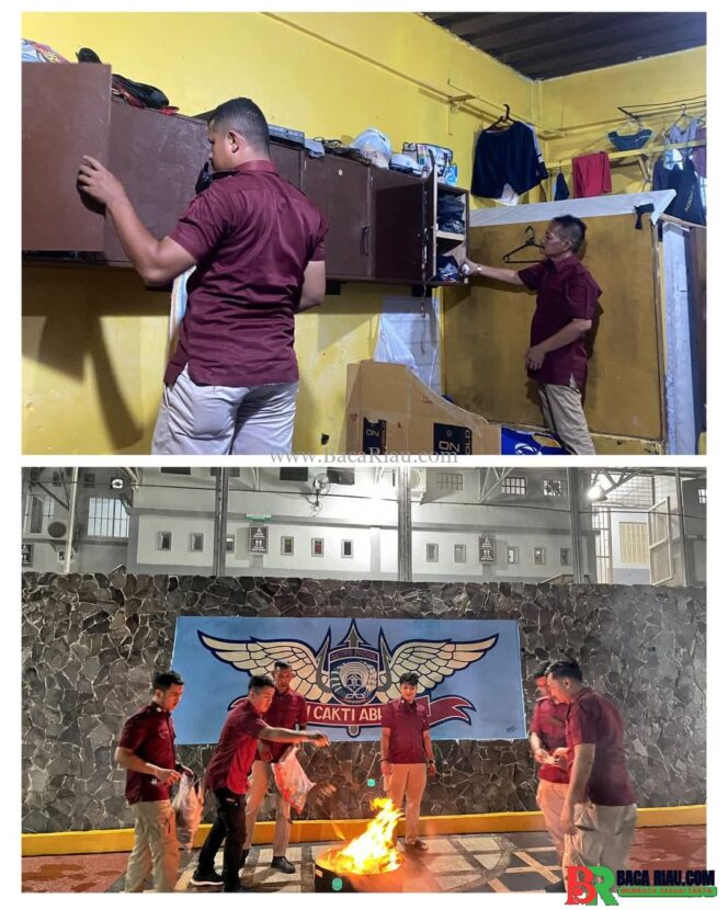 
					Rutan Pekanbaru Perkuat Pengamanan, Razia Berkala Jadi Agenda Tetap