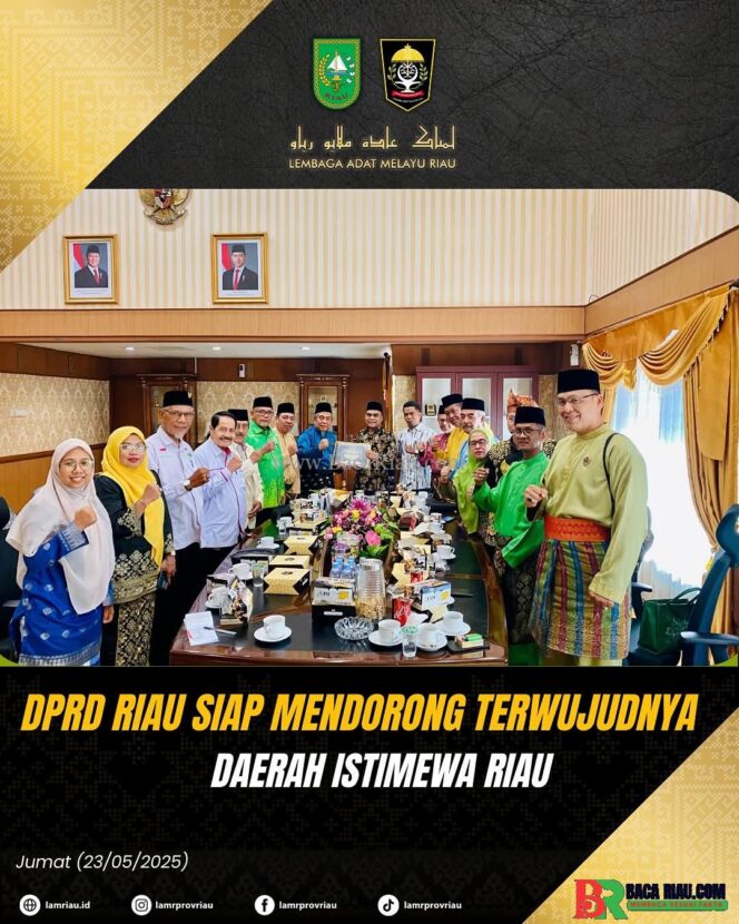 
					DPRD Riau Siap Mendorong Terwujudnya Daerah Istimewa Riau 