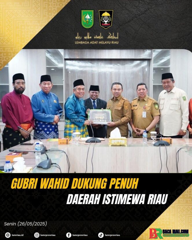 
					Gubri Abdul Wahid Dukung Penuh Daerah Istimewa Riau 