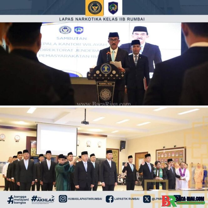 
					Pengambilan Sumpah Jabatan dan Pelantikan 20 Pejabat Manajerial serta Sertijab Karutan Dumai