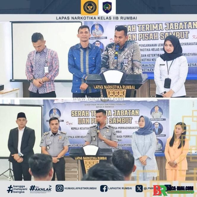 
					Pelepasan Pejabat Lama Dan Perkenalan Pejabat Baru Lapas Narkotika Rumbai
