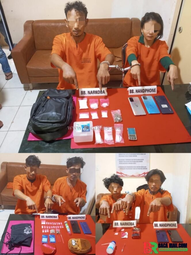 
					Satresnarkoba Polres Kampar Tangkap 6 Pelaku Narkoba di Kecamatan Gunung Sahilan