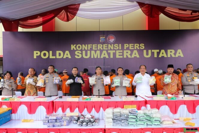 
					160 Kg Sabu dan Ribuan Pil Ekstasi Disita, Polda Sumut Tegaskan Perang Terhadap Narkoba