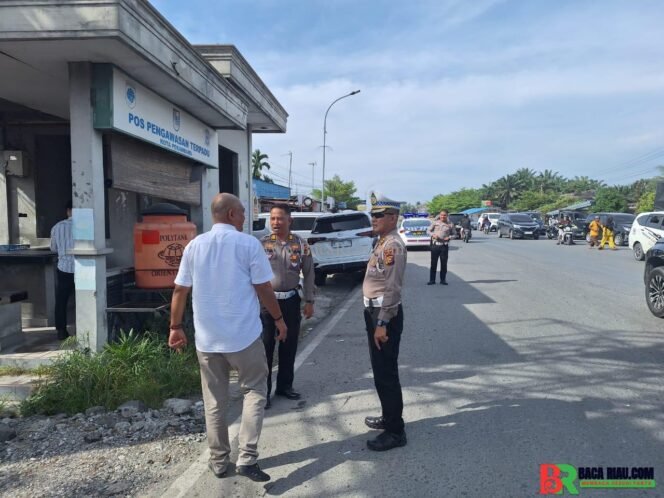 
					Rambu Hilang dan Pos Tak Terawat, Ditlantas Polda Riau Lakukan Pengecekan 