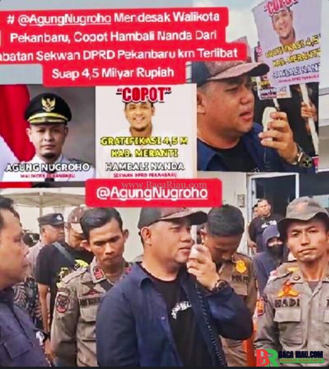 
					GEMMPAR Desak Wako Pekanbaru Copot Sekwan DPRD Terkait Dugaan Suap Rp4,5 Miliar