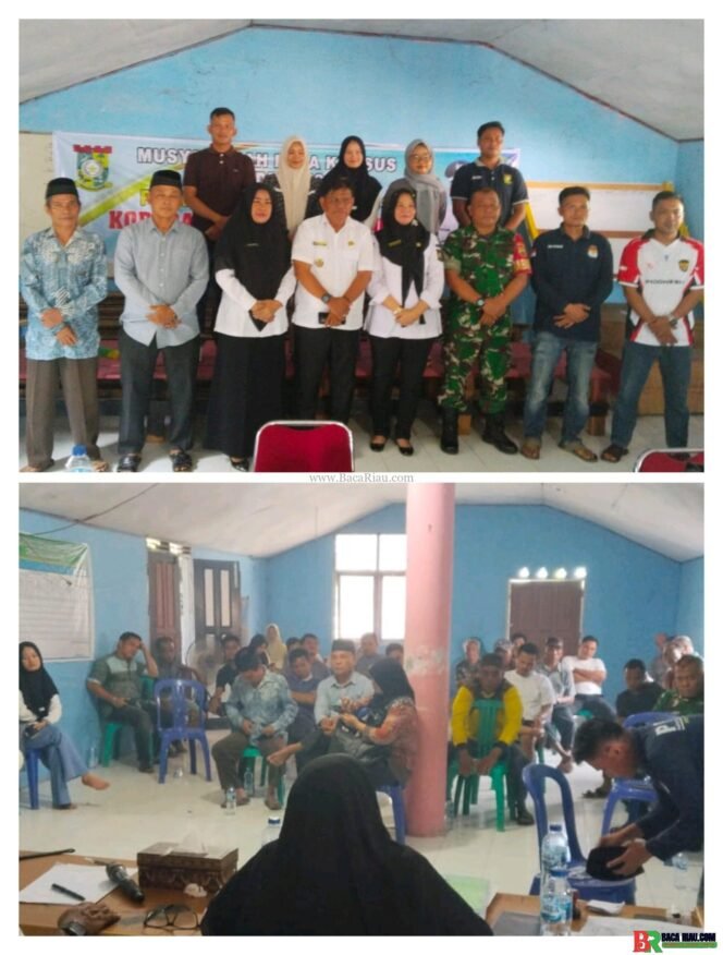 
					Menjalankan Instruksi Presiden,Desa Sungai Rambai lakukan musyawarah Pembentukan koperasi Merah Putih 