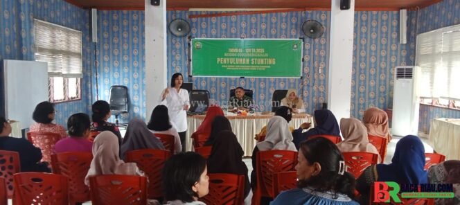 
					Upaya Entaskan Stunting, Satgas TMMD Gelar Penyuluhan di kecamatan Mandau