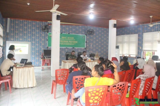 
					Satgas TMMD Tajak Penyuluhan Posyandu di kecamatan Mandau  