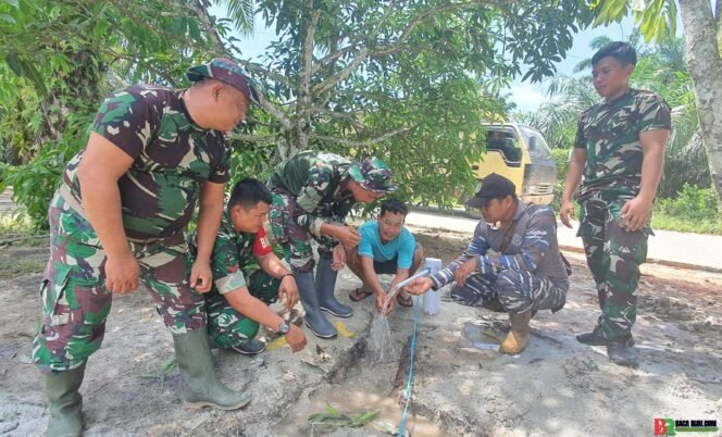 
					Satgas TMMD Berhasil Temukan Sumber Air Bersih di Balai Pungut – Pinggir  