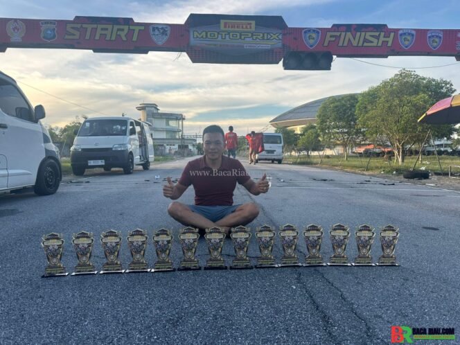 
					Harumkan Nama Pelalawan, Tim Road Race Laut Merah Pangkalan Kerinci Raih Juara Nasional Motoprix Sumatera