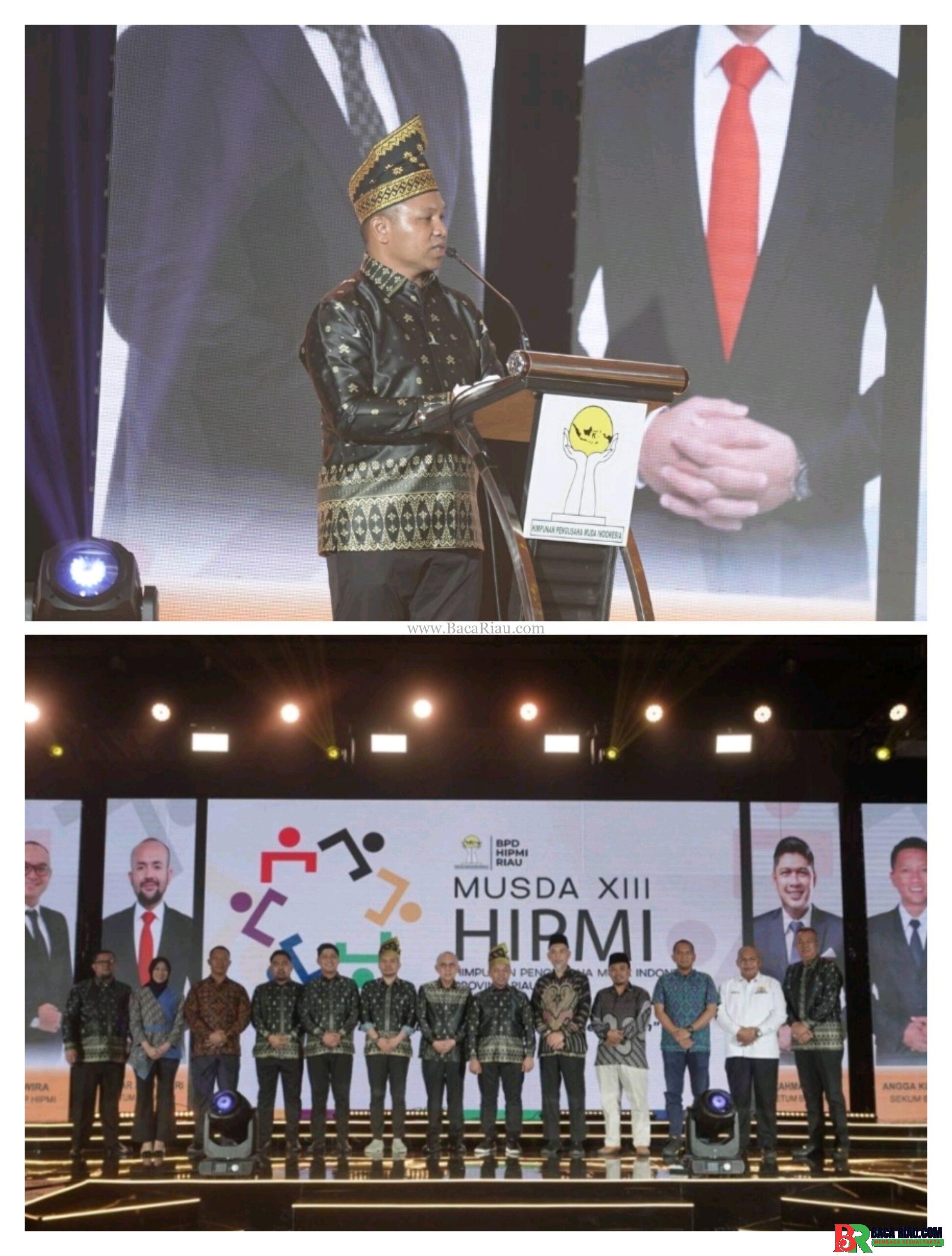 Gubernur Riau Abdul Wahid secara resmi membuka Musyawarah Daerah (MUSDA) XIII
