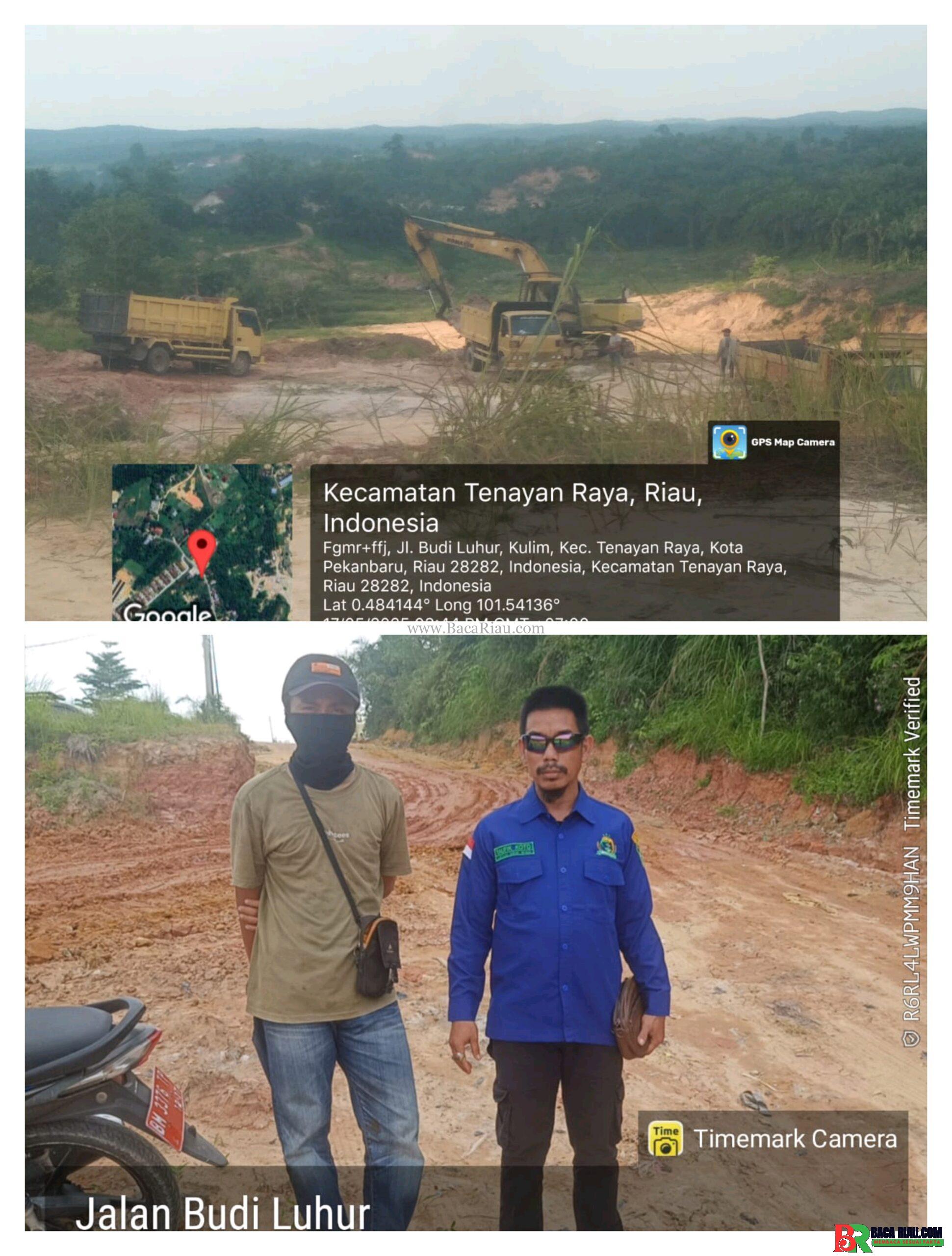 Rusak Lingkungan, Aktivitas Galian C Diduga Ilegal di Tenayan Raya Mendapat Sorotan Dari Aktivis Lingkungan