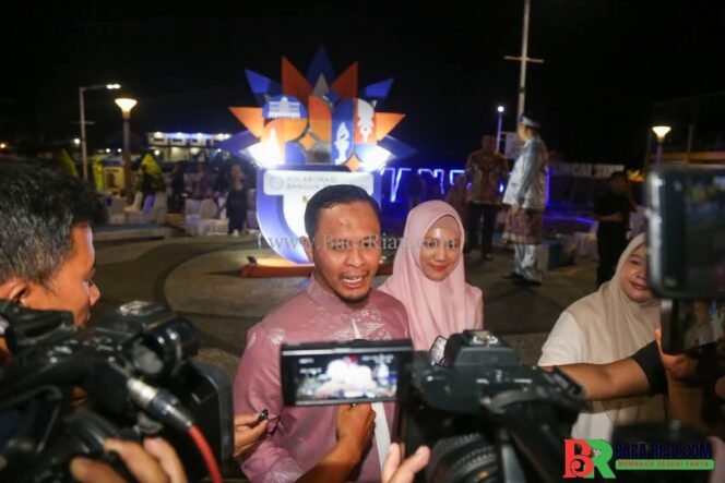 
					Simbol semangat kolaborasi Membangun Kota, Walikota Agung Nugroho luncur logo hari jadi 241 Pekanbaru 