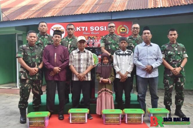 
					Korem 031/Wirabima Gelar Bhakti Sosial dan Pengobatan Gratis di Panti Asuhan Bhakti Mufarridun. 