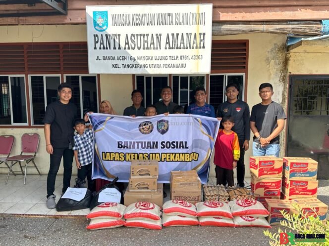 
					Lapas Kelas IIA Pekanbaru Berbagi di Momen Idul Adha, Salurkan Bantuan Sosial ke Panti Asuhan