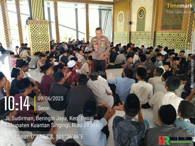 
					Cegah Tindakan Kriminal & Bullying, Polsek Benai Gelar Sosialisasi di Pondok Pesantren Syafa’aturrasul 2 Putra