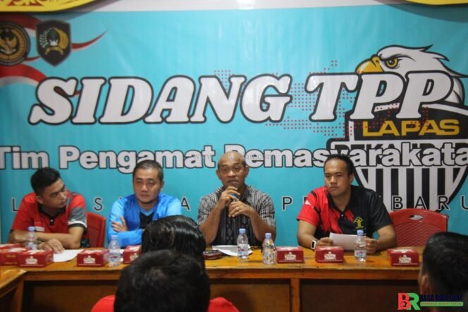 
					Wujud Komitmen Pelayanan dan Pemenuhan Hak Warga Binaan, Lapas Pekanbaru Gelar Sidang TPP