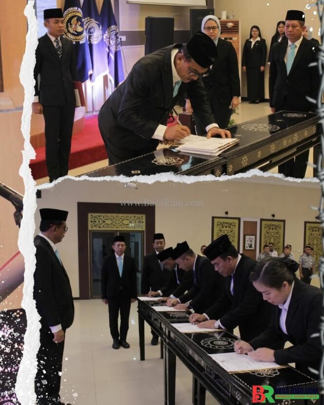 
					Kukuhkan Profesionalisme, Kakanwil Ditjenpas Riau Lantik Pejabat Non Manajerial dengan Semangat Reformasi