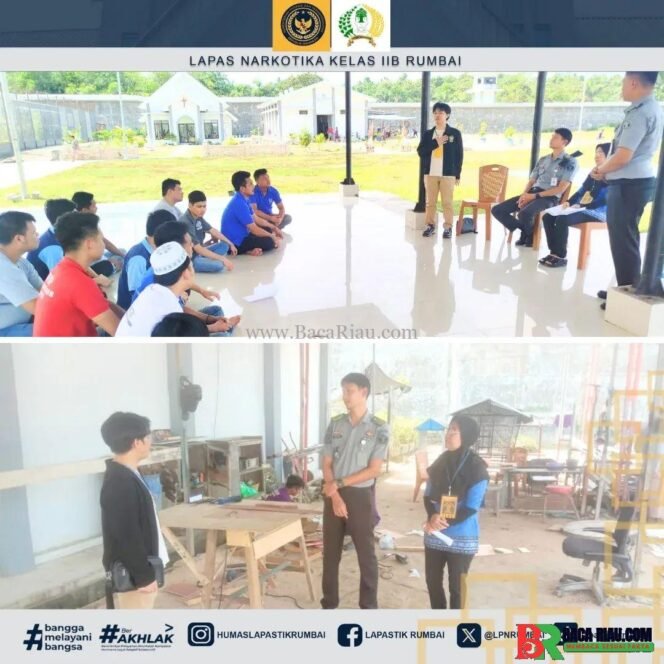 
					Peninjauan Lokasi Belajar Warga Binaan, Lapas Narkotika Rumbai Terima Kunjungan PKBM Pelita Riau 