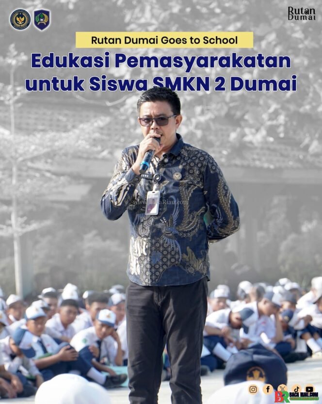 
					Rutan Dumai Goes to School,Edukasi Pemasyarakatan untuk Siswa SMKN 2 Dumai
