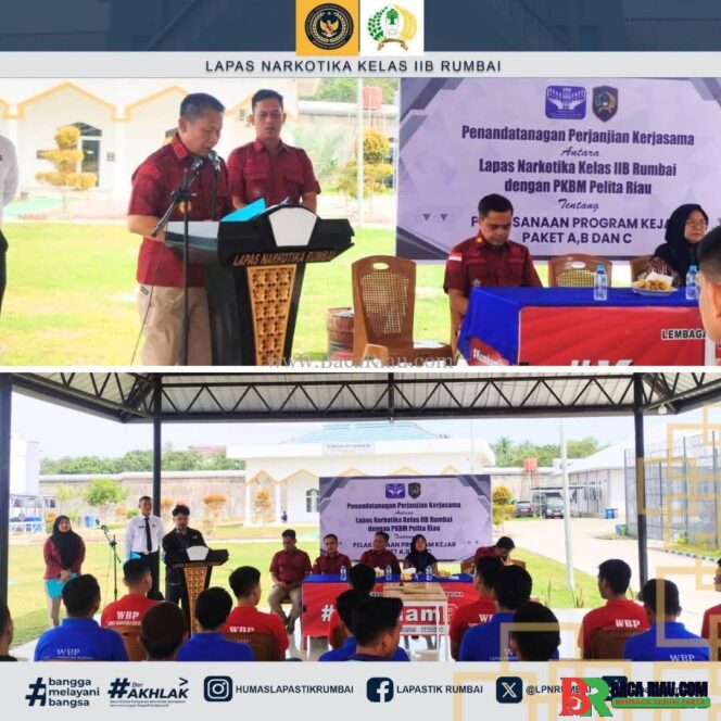 
					Kreatifitas Warga Binaan Lapas Narkotika Rumbai, Mampu Membuat Plang Nama