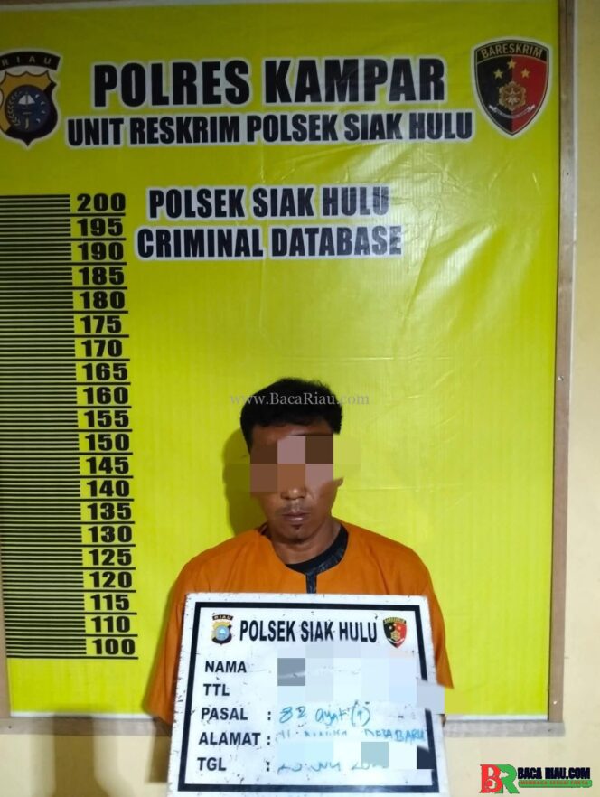 
					Diduga Cabuli Anak Laki-laki DiBawah Umur, Pria di Siak Hulu Ditangkap