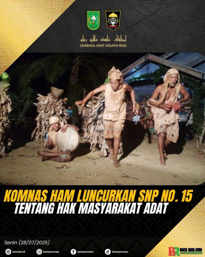 
					Komnas HAM Luncurkan SMP No.15 Tentang Hak Masyarakat Adat