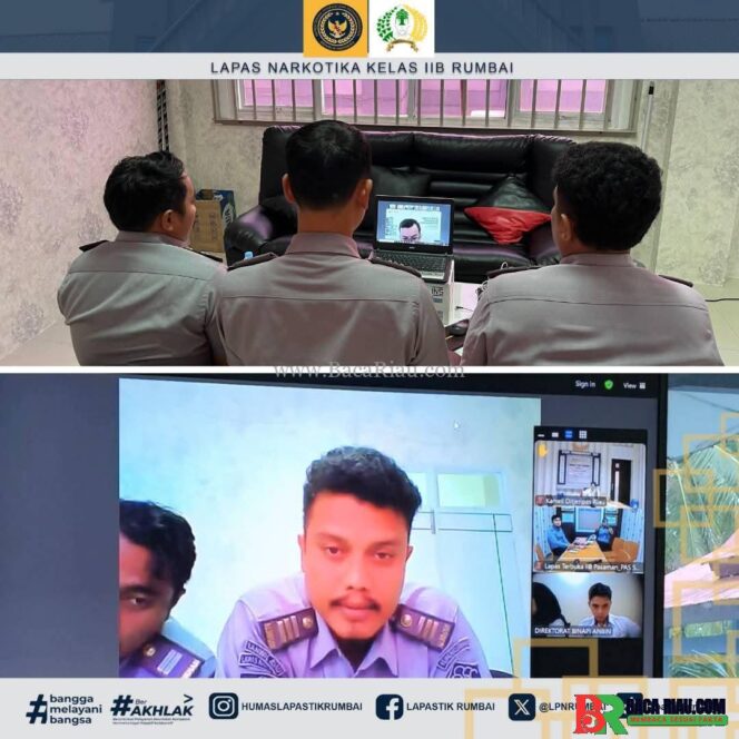 
					Lapas Narkotika Rumbai ikuti kegiatan Zoom Finalisasi Data Ketahanan Pangan