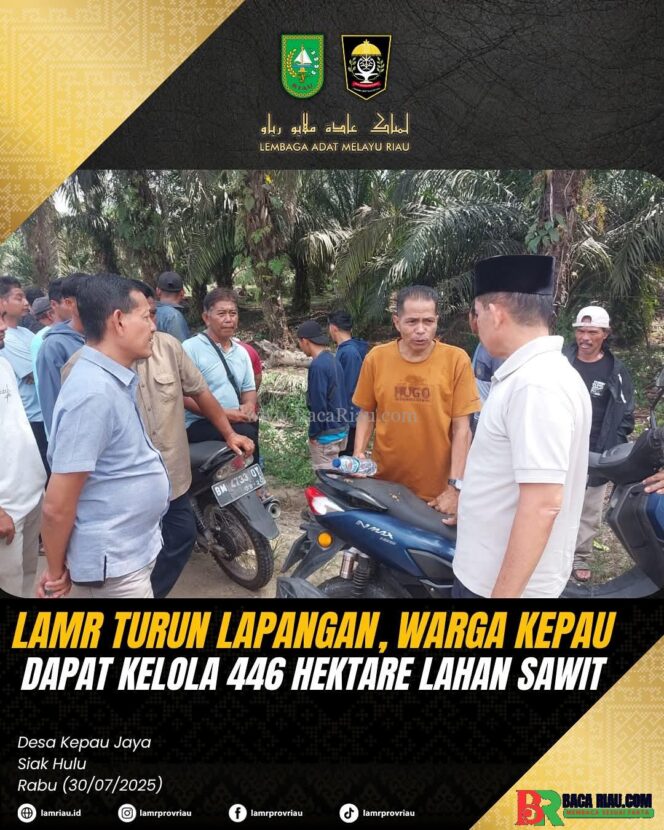 
					Lamr Turun Lapangan,Warga Jepau Jaya Dapat Kelola 446 Hektar Lahan Sawit