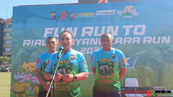 
					Kapolda Riau Sampaikan Permohonan Maaf atas Penutupan Jalan,Demi Kelancaran Acara Bhayangkara Run 2025