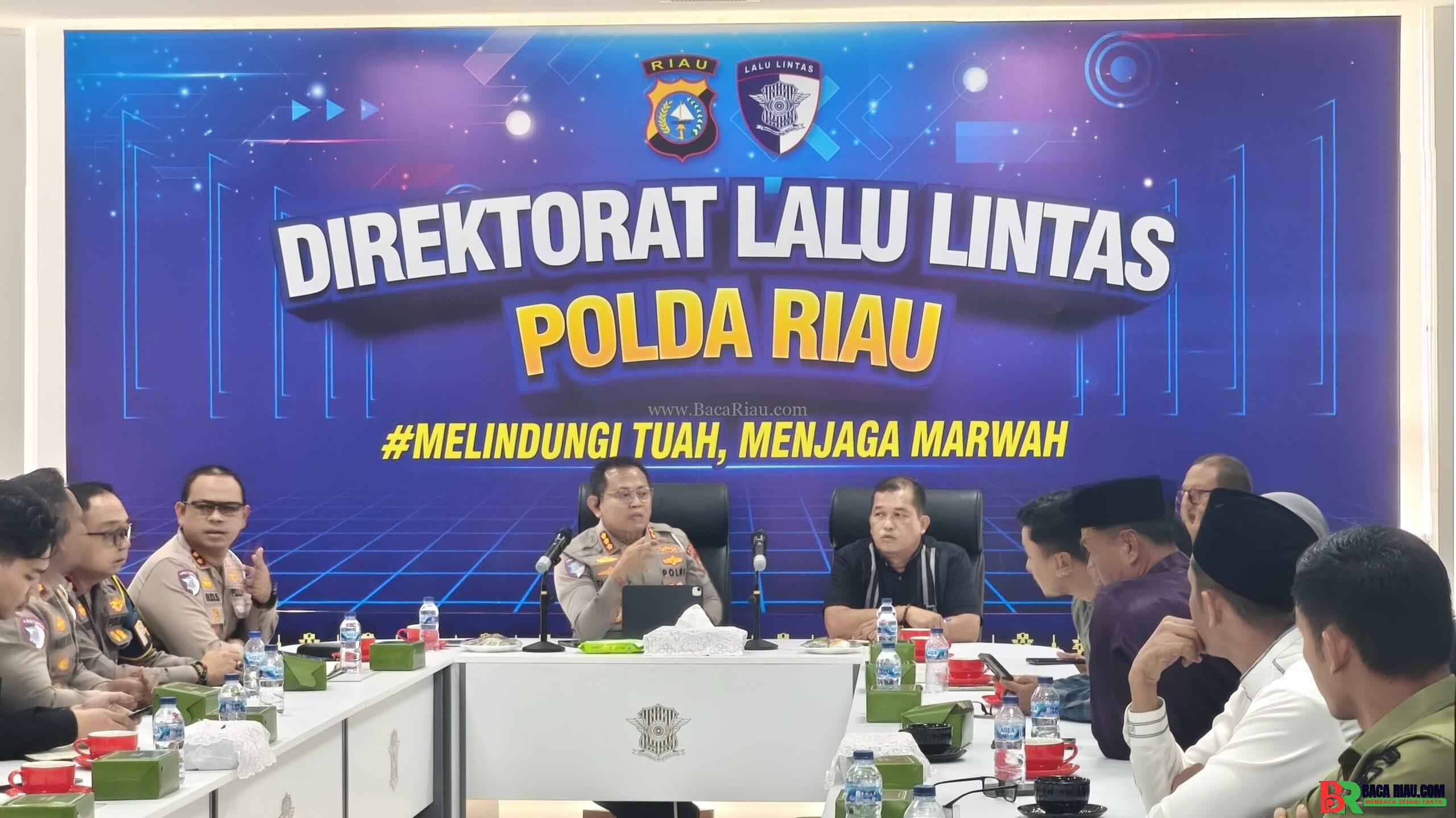 Ditlantas Polda Riau Sosialisasikan Rute, Pengamanan, dan Penutupan Jalan Riau Bhayangkara Run 2025