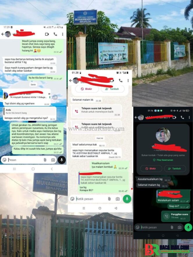 
					Wartawan Diintimidasi Saat Konfirmasi Legalitas TK Aisyiyah Bustanul Athfal 1 Pekanbaru, Pakar Hukum: Warga Tak Bisa Halangi Tugas Jurnalistik