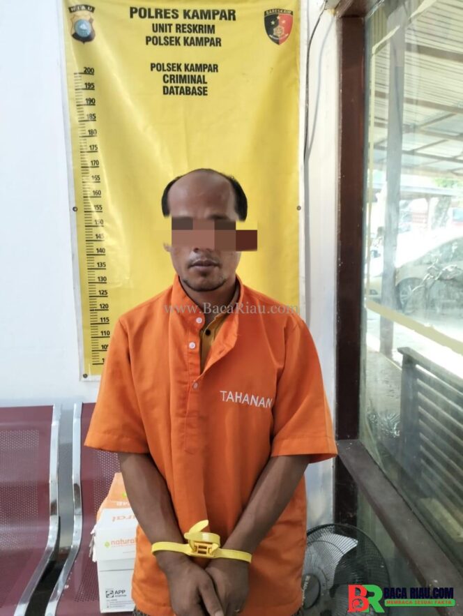 
					Polsek Kampar Amankan Pelaku Curanmor di Desa Pulau Sarak