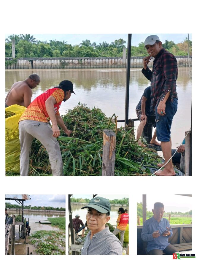 
					Bentuk Kepedulian Terhadap Lingkungan, komunitas Masyarakat Peduli Sungai Lakukan Aksi Bersih -bersih