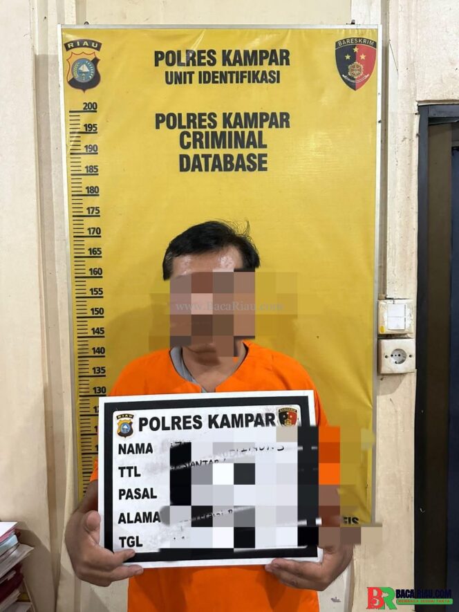 
					Terbukti Lakukan Pencabulan Terhadap 3 Anak Didiknya, Polres Kampar Tangkap Salah Satu Guru di Kecamatan Tambang