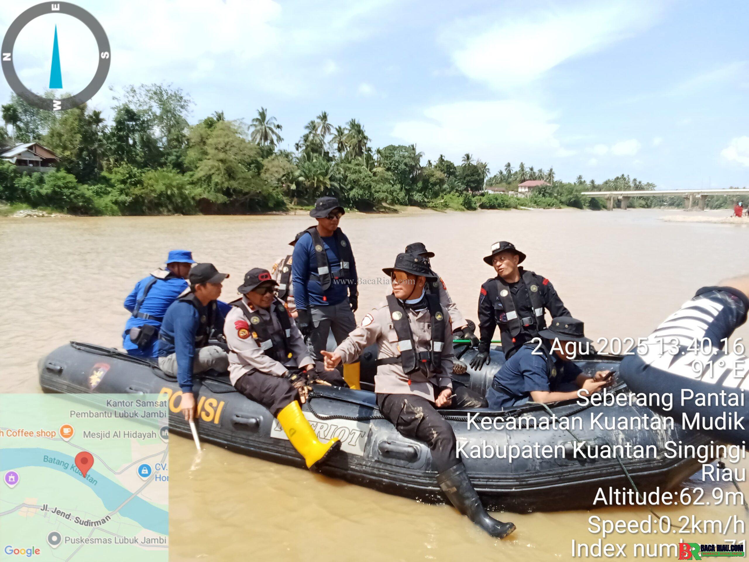 Wakapolda Riau Turun Langsung Pimpin Operasi PETI Hari Ketiga di Kuantan Singingi