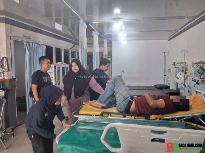 
					Ketahuan Mencuri Motor, Warga Pekanbaru Dihajar Massa di Desa Pantai Cermin