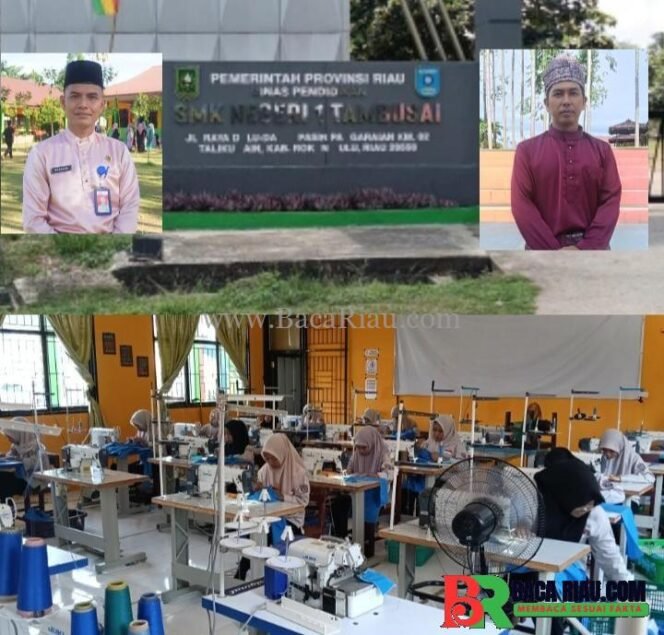 
					Keterampilan Menjahit, Kepsek SMKN 1 Tambusai: 360 Baju Seragam Sekolah Kita Peruntukan Untuk Siswa Yang Mempunyai Bakat Menjahit