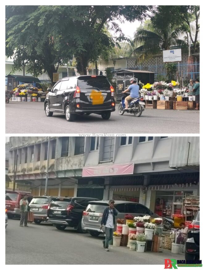 
					Pedagang kaki lima (PKL) Bunga Mengisi Bahu jalan Juanda,Dishub dan Satpol PP kota Pekanbaru dipertanyakan!