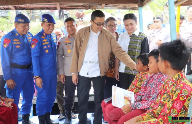 
					Tim Mabes Polri Apresiasi Program Jalur Satpolairud Polres Pelalawan.