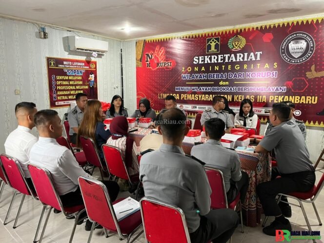 
					Jelang Berikan Pelatihan Barista Kepada Warga Binaan, Lapas Pekanbaru Gelar Rapat Persiapan
