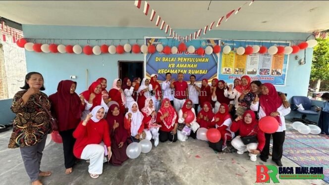
					Semarak Hut RI-80 di Balai Penyuluh KB Amanah Rumbai, Sebagai Bentuk Mempererat Silaturahmi Antar Kader