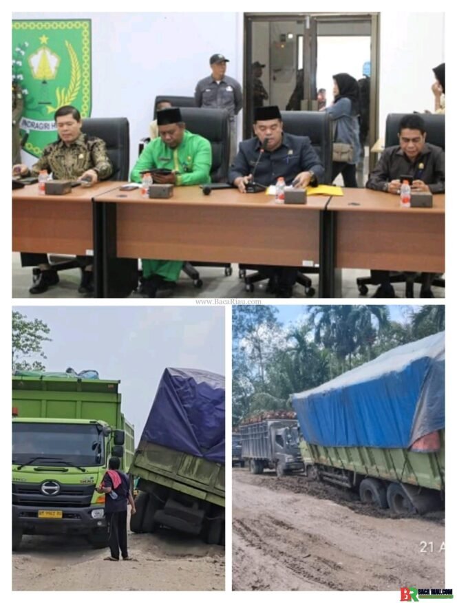 
					Rapat Dengar Pendapat Memanas, Masyarakat Minta Angkutan Batu Bara di Inhu Dihentikan