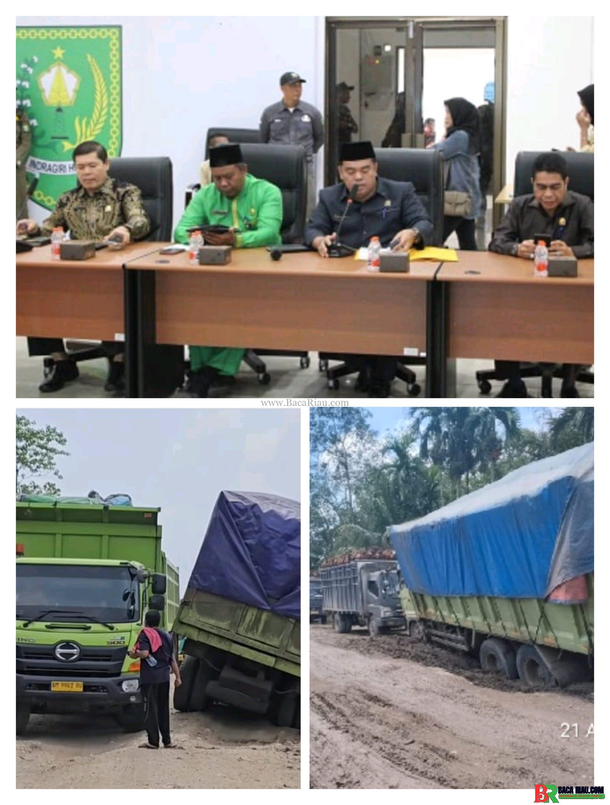 Rapat Dengar Pendapat Memanas, Masyarakat Minta Angkutan Batu Bara di Inhu Dihentikan